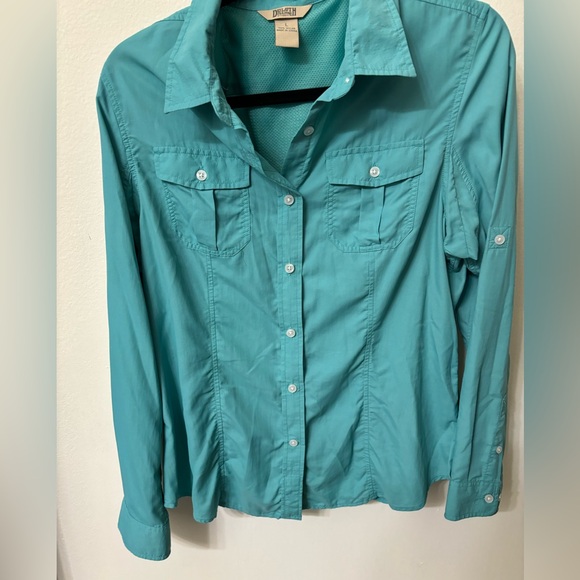 Duluth Trading Co Tops - Duluth Trading Company Long Sleeve Button Down Shirt